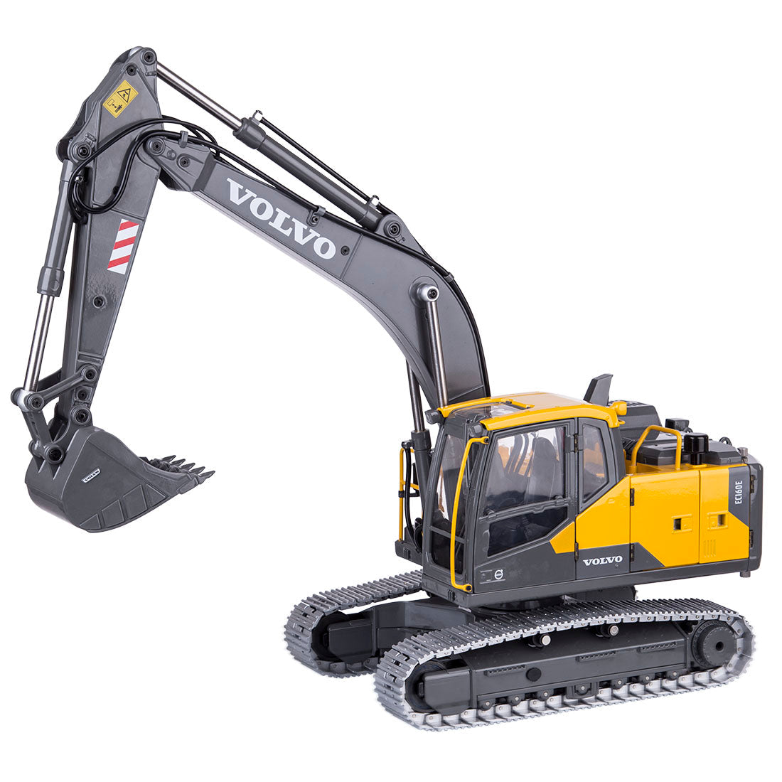 DOUBLE E 1:14 Remote Control Metal Excavator with Electric Cylinder - 2.4G Engineering Construction Vehicle RTR RC Truck Diyengmod