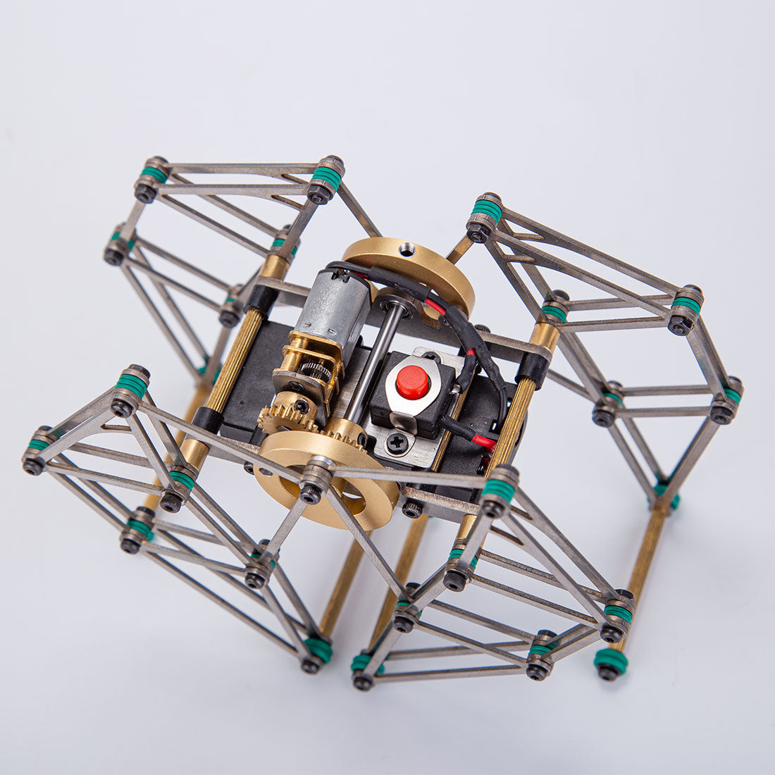 Mini Gear-Driven Walking Strandbeest Model with Stand for Educational Science Demonstration Engine Models Diyengmod