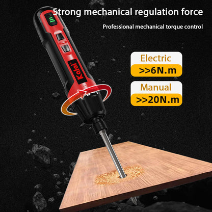 Smart Electric Torque Screwdriver Kit for Model Building and DIY Projects Accessories Diyengmod