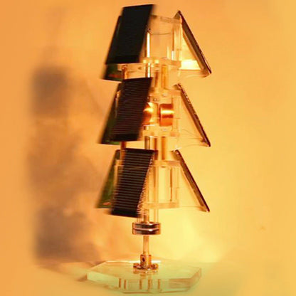 Solar-Powered Maglev Tree Motor Model - DIY Educational Science Kit Engine Models Diyengmod