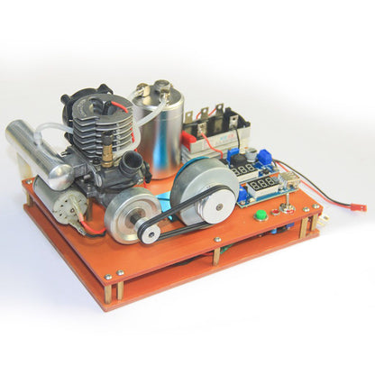 Level 15 DIY Methanol Mini Engine Generator Set with One-Key Start and 12V DC Output Engine Models Diyengmod