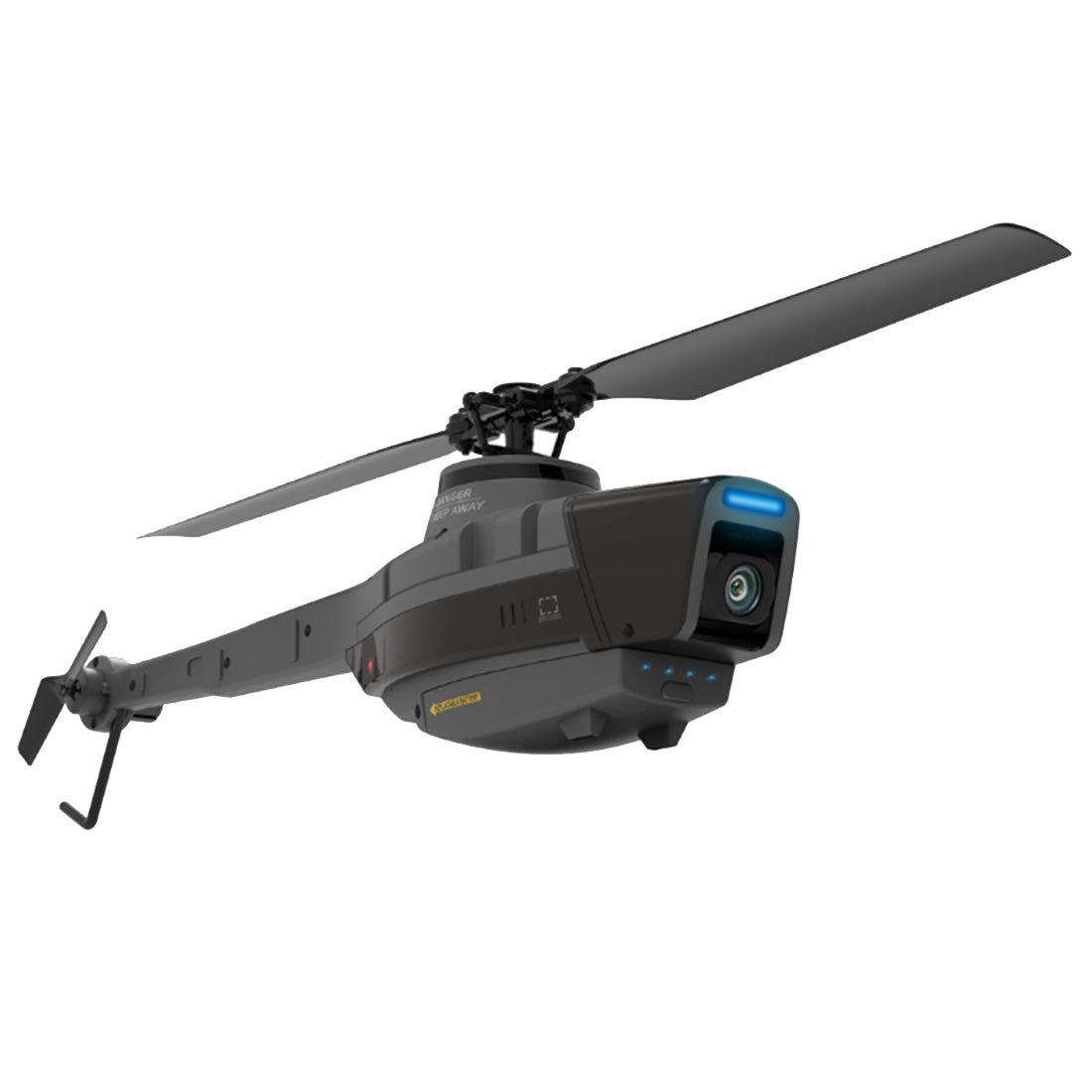 4-Channel 2.4G Black Hornet Military Reconnaissance Helicopter with 1080P Camera - Ready to Fly RC Airplane Diyengmod