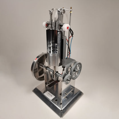 Single-Cylinder Four-Stroke Diesel Engine Educational Model - STEM Experimental Instrument Engine Model Diyengmod