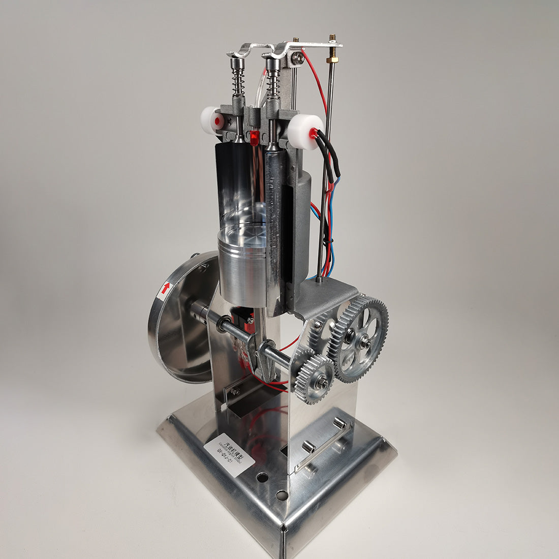 Single-Cylinder Four-Stroke Gasoline Engine Model for STEM Education and Experimentation Engine Model Diyengmod