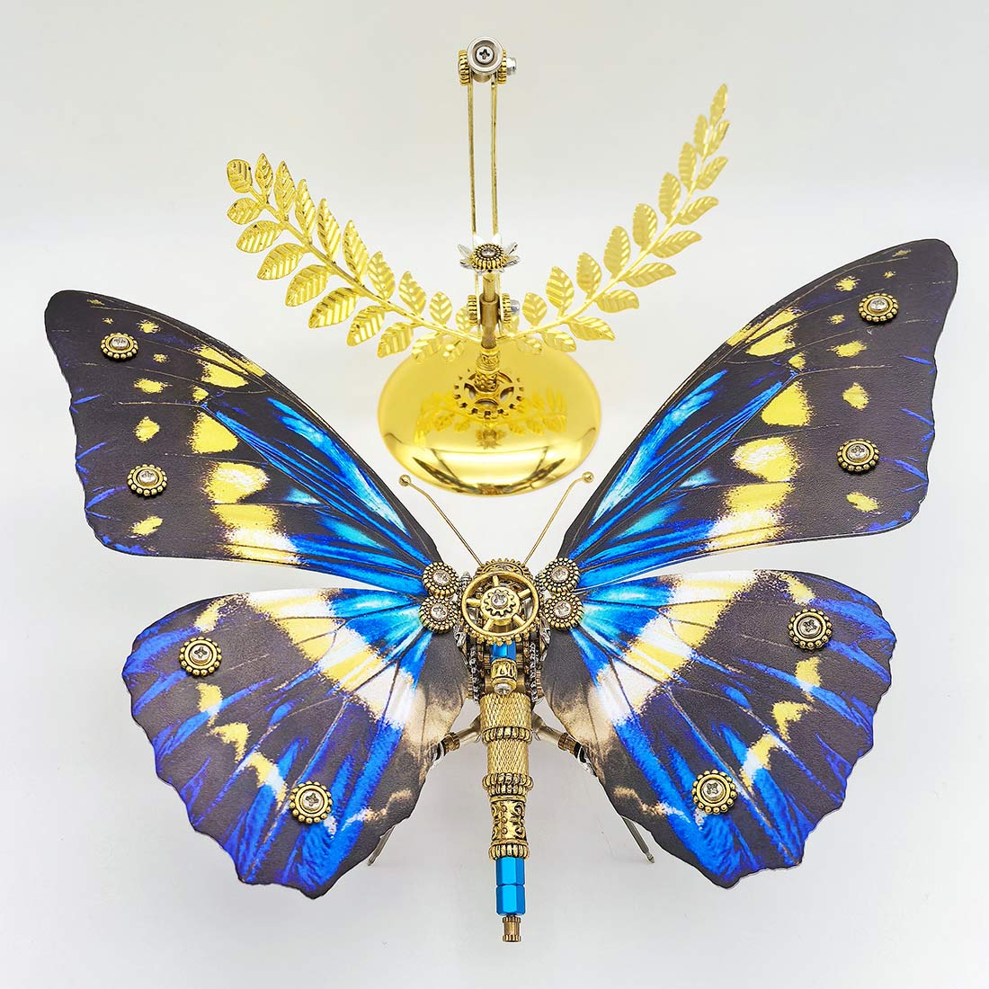 Iridescent 3D Metal Butterfly Model Kit - DIY Art Assembly for Collectors 3D Puzzle Model Kit Diyengmod