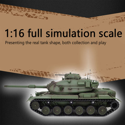 1/16 Scale Remote Control American M60A3 Battle Tank with Lights, Sounds, and Artillery Effects - DIYEngMod RC Car Diyengmod