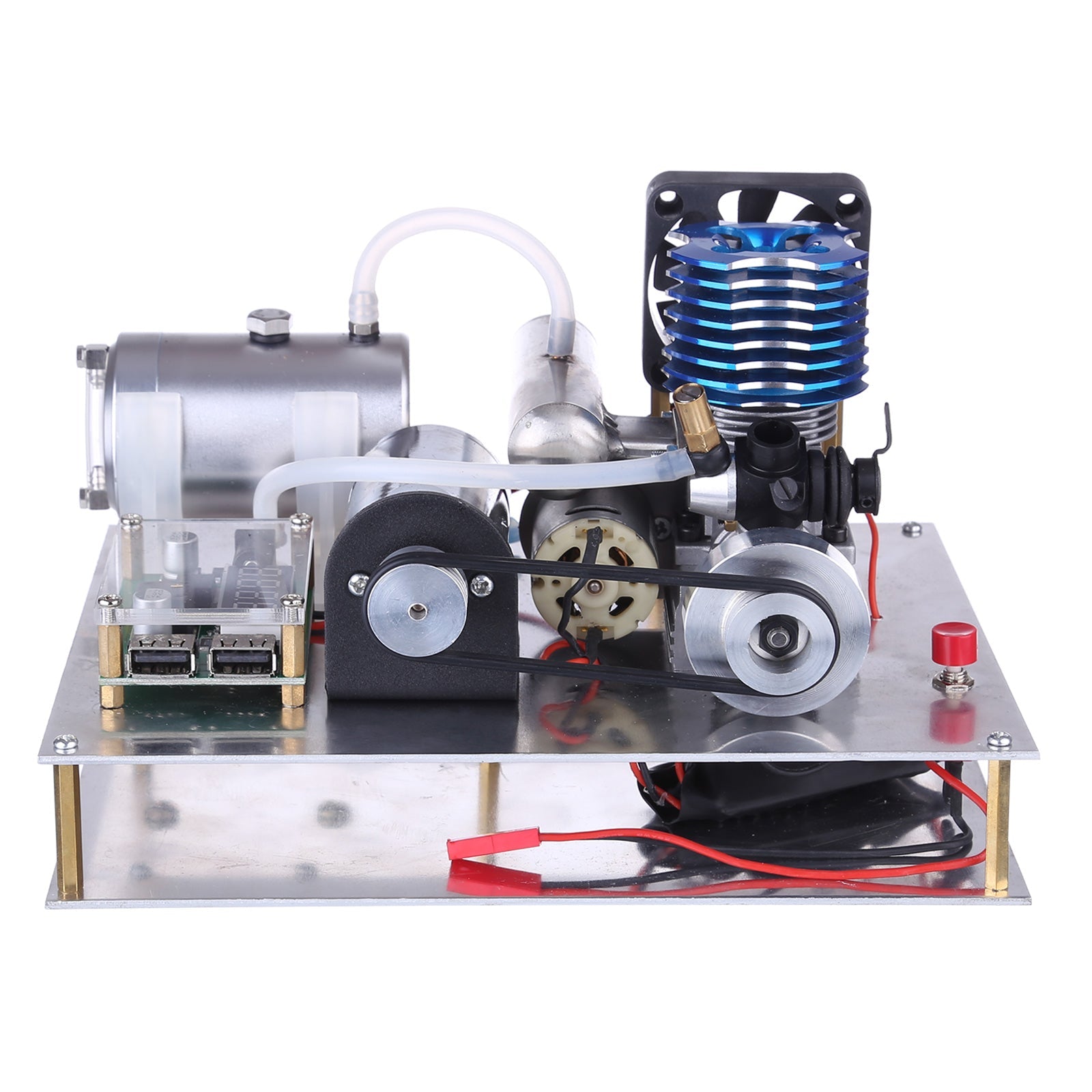 12V VX 18 Methanol Engine Generator Set - Single Cylinder 2 Stroke with One-Key Electric Start Engine Models Diyengmod