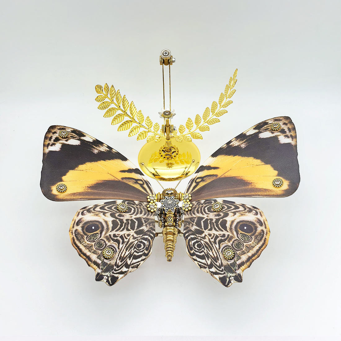 Iridescent 3D Metal Butterfly Model Kit - DIY Art Assembly for Collectors 3D Puzzle Model Kit Diyengmod