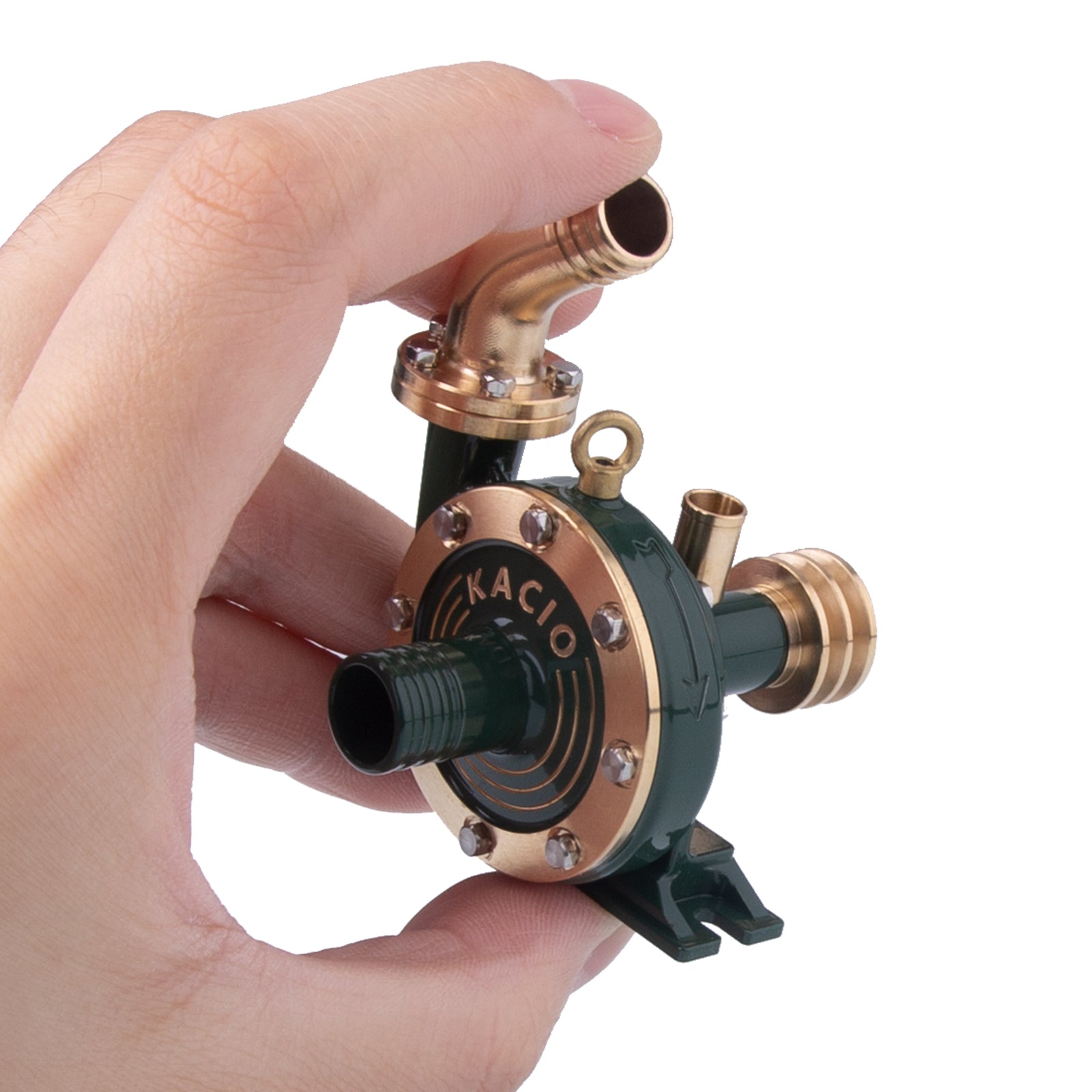 KACIO B30-1 Mini Brass Centrifugal Water Pump Model for Steam and Internal Combustion Engines Accessories Diyengmod