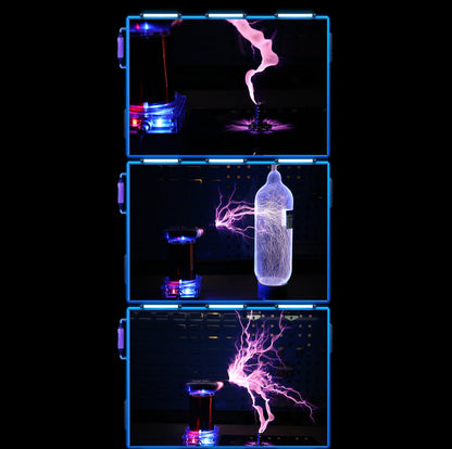 High-Tech Musical Tesla Coil with Integrated Arc Discharge for Educational and Demonstration Purposes Engine Models Diyengmod