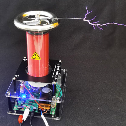 Compact Solid-State Tesla Coil with Musical Arc Playback - Innovative Science Experiment Gift Diyengmod