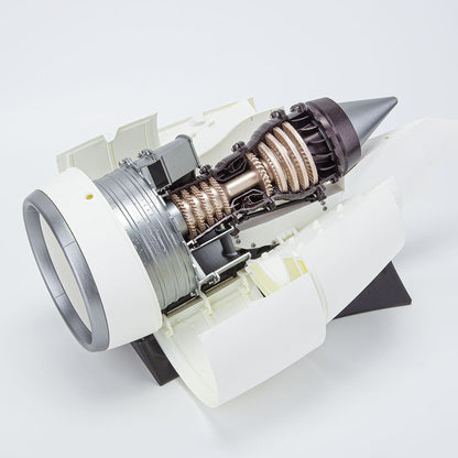 SKYMECH NTR-900 1/30 Scale Turbofan Engine Model Kit - DIY Working Jet Engine Assembly with 150 Pieces DIY Engine Diyengmod