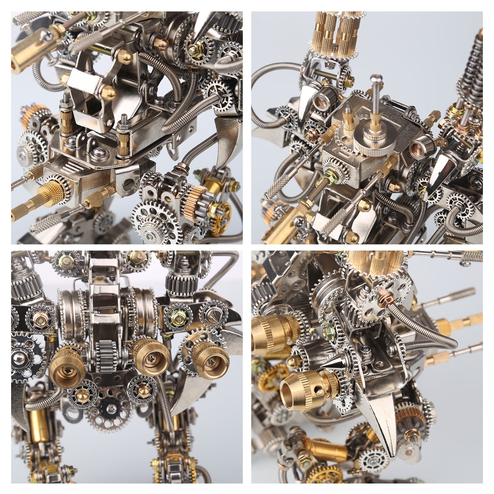 Magnetic Mecha 3D Metal Puzzle Kit - DIY Assembly Model for All Ages 3D Puzzle Model Kit Diyengmod