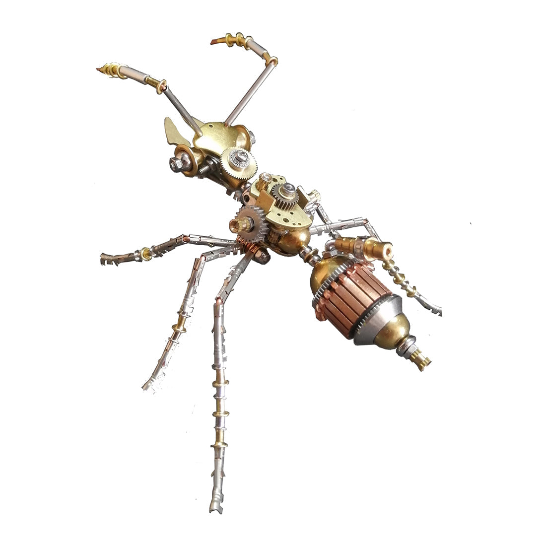 Steampunk 3D Metal Ant Assembly Model Kit - 190-Piece Puzzle 3D Puzzle Model Kit Diyengmod