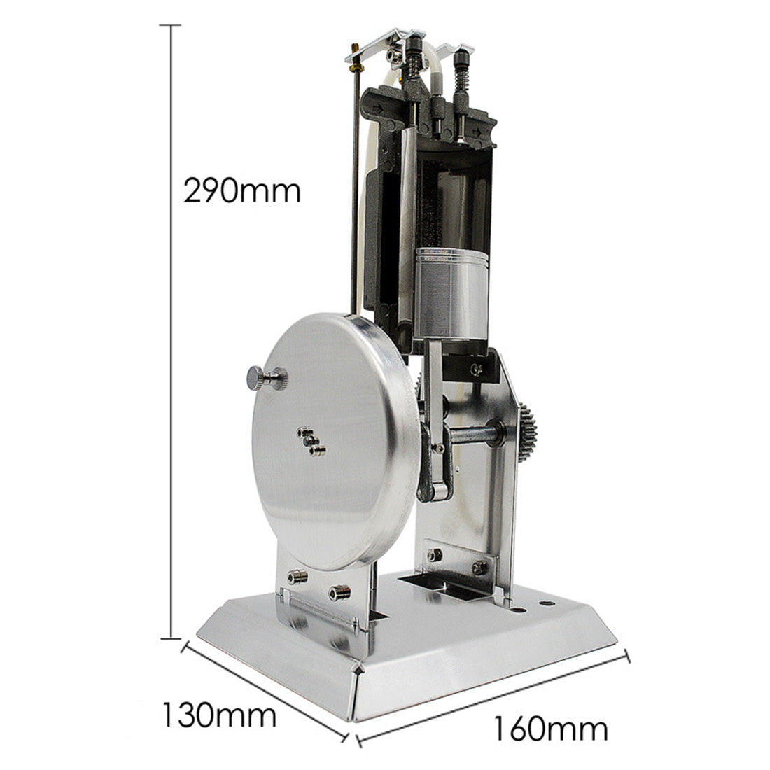 Educational Metal Four-Stroke Engine Model for Physics Experiments Engine Models Diyengmod