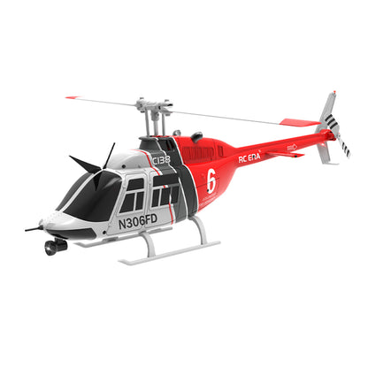 RC ERA C138 1/33 Scale BELL 206 Gyroscopic Helicopter Model - 2.4G 6CH Single-Rotor with Altitude Hold RC Airplanes Diyengmod