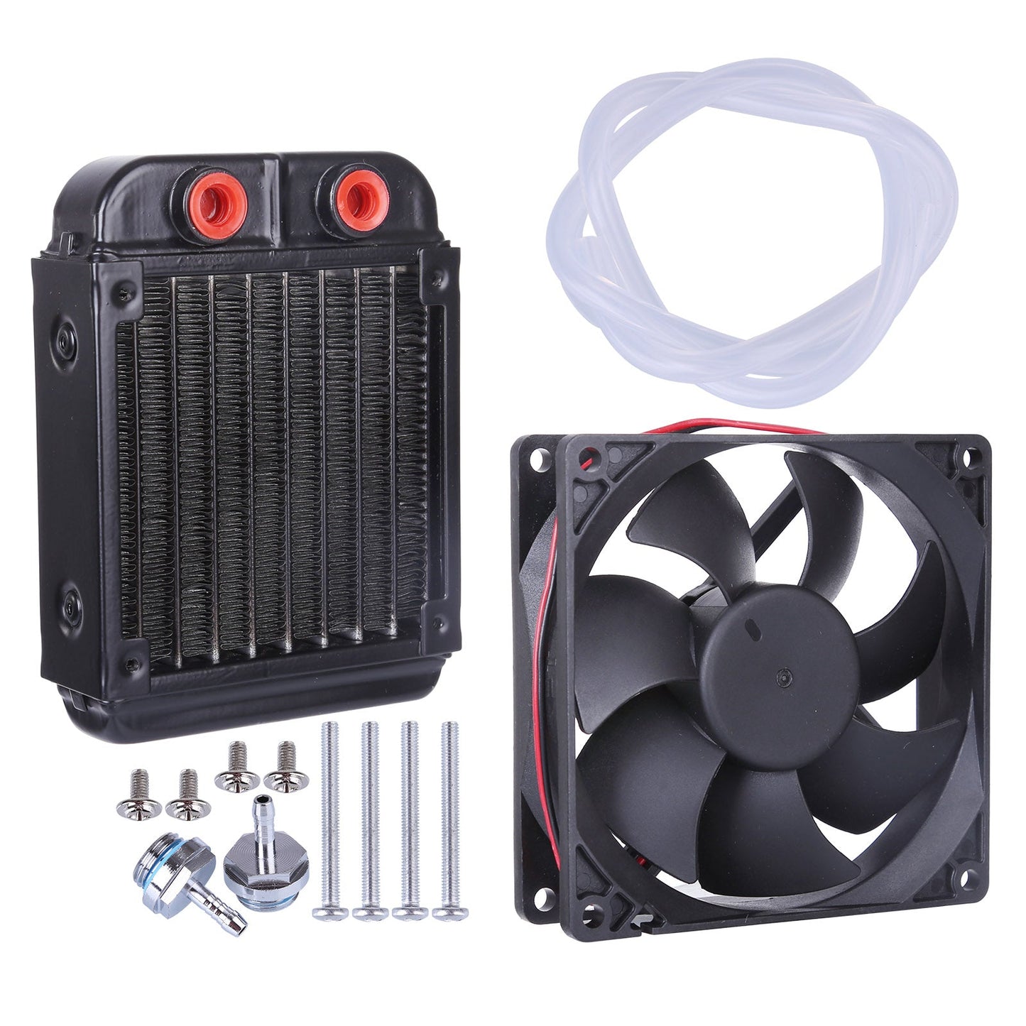 Complete ENJOMOR V8 Engine Starter Kit with Water Cooling and Electronic Components Accessories Diyengmod