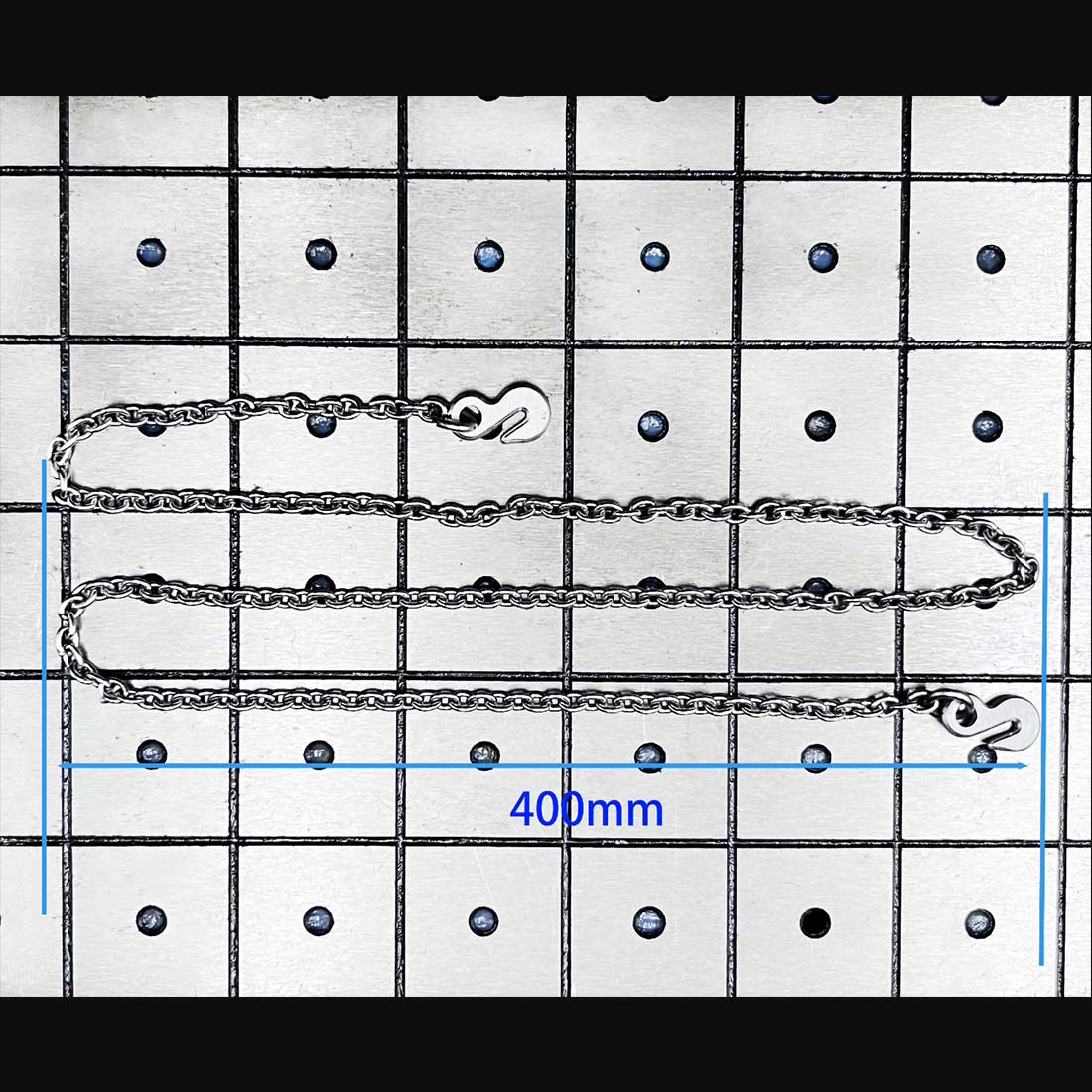 Realistic Stainless Steel Chain Sling with Hook for 1/12 and 1/14 Scale Model Vehicles - DIYEngMod Accessories Diyengmod