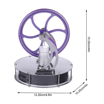 Elegant LTD Low-Temperature Stirling Engine Coffee Cup Model with Flywheel - Educational Toy for Science Enthusiasts Low Temperature Stirling Engine Diyengmod