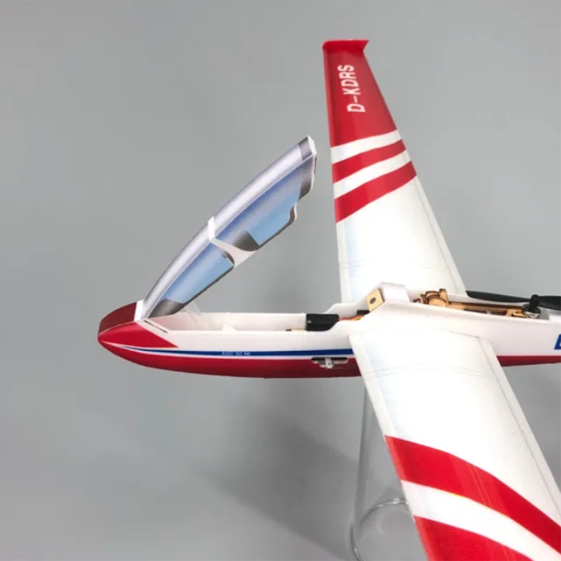 MinimumRC ASG-32 3CH RC Mini Fixed-Wing Monoplane Kit - Ready to Fly Airplane Model RC Airplane Diyengmod