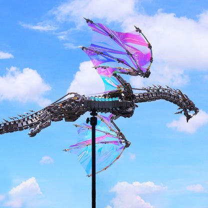 Metal 3D Aurora Dragon Assembly Model Kit - Bloodthirsty Edition (3000+PCS) 3D Puzzle Model Kit Diyengmod