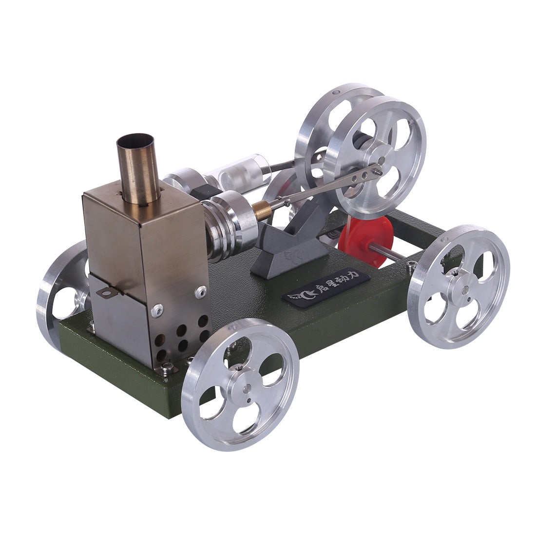 DIY Stirling Engine Car Model Kit - Assemble Your Own Working Engine Toy DIY Engine Diyengmod