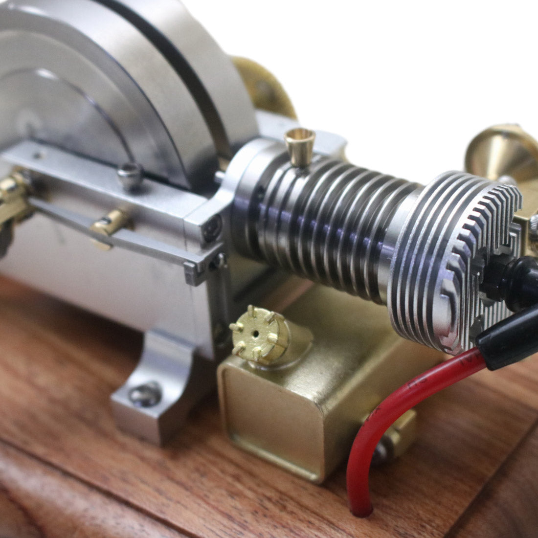 M96 Mini Horizontal Air-Cooled 4-Stroke Hit and Miss Gas Engine Model - DIY Engine Project Engine Model Diyengmod