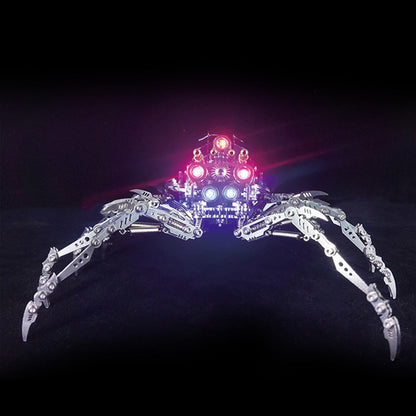 Metal Spider 3D Puzzle DIY Model Kit - 203-Piece Creative Gift 3D Puzzle Model Kit Diyengmod