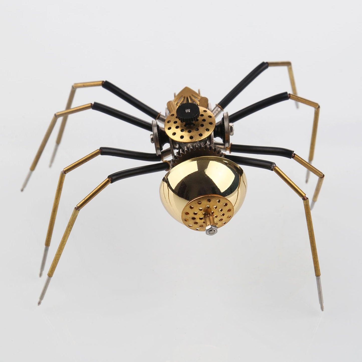 80-Piece Steampunk Spider Metal Model Kit for Creative Home Decor 3D Puzzle Model Kit Diyengmod