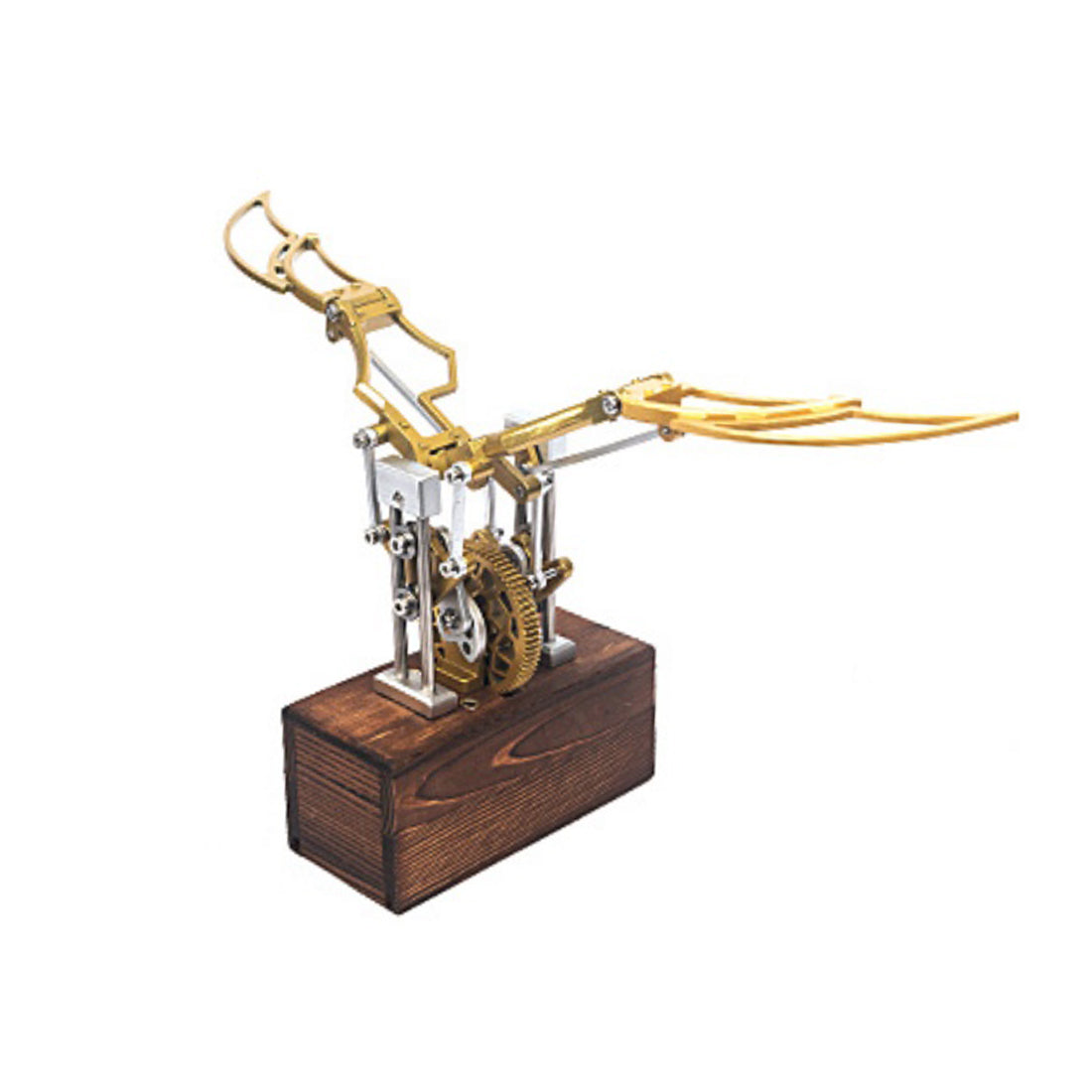 Dynamic 3D Mechanical Metal Ornithopter Model Kit with Flapping Wings - DIYEngMod 3D Puzzle Model Kit Diyengmod