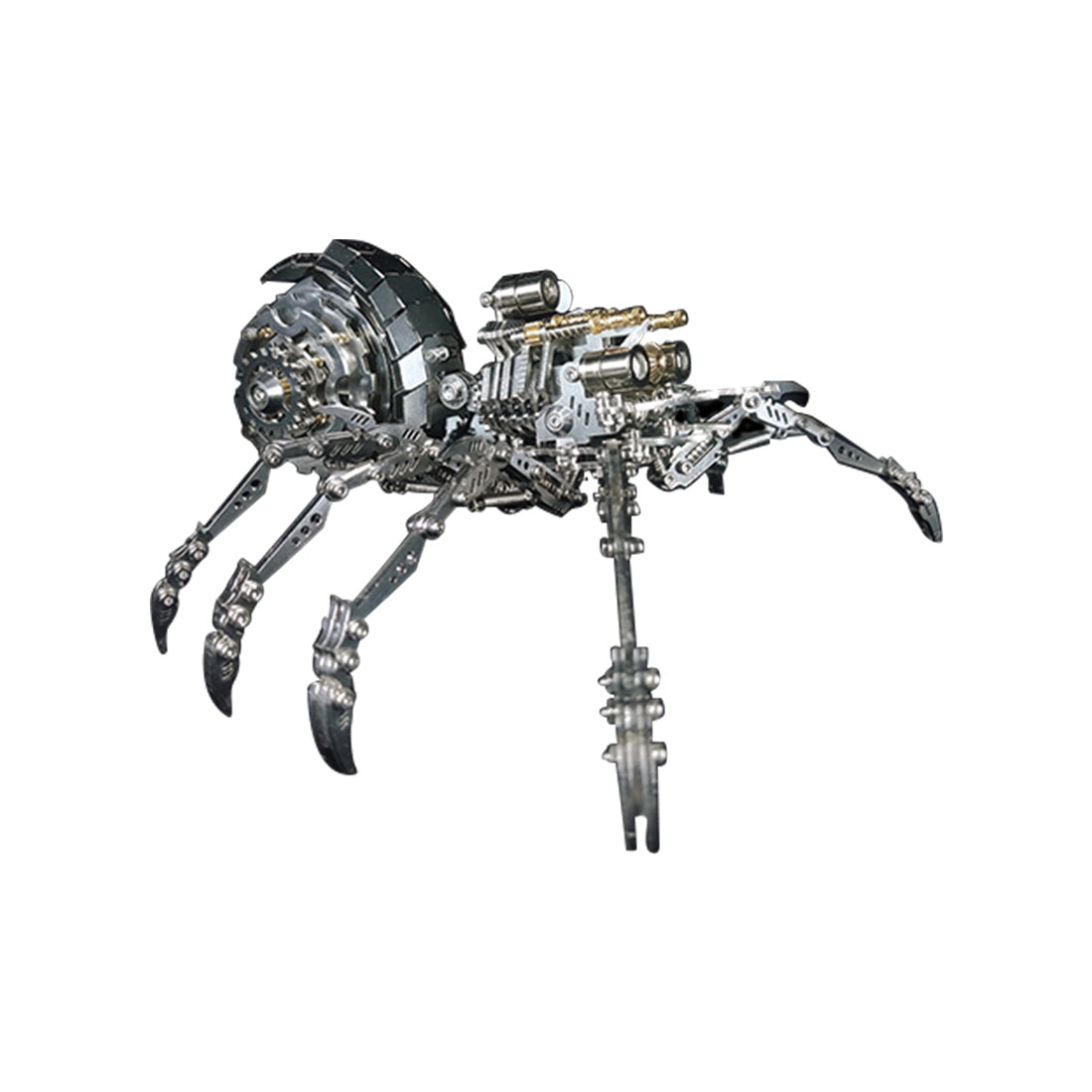 Metal Spider 3D Puzzle DIY Model Kit - 203-Piece Creative Gift 3D Puzzle Model Kit Diyengmod