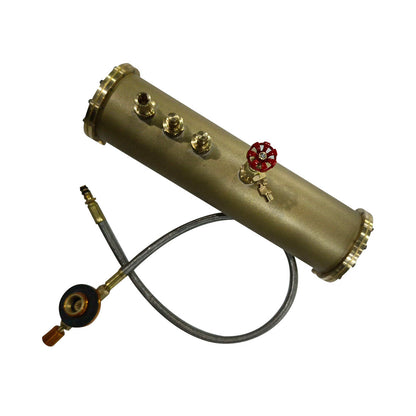 Brass Gas Tank for KACIO WS100L/WS100XL Horizontal Steam Boilers - DIY Engineering Modification Accessories Diyengmod