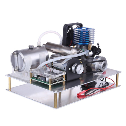 12V VX 18 Methanol Engine Generator Set - Single Cylinder 2 Stroke with One-Key Electric Start Engine Models Diyengmod