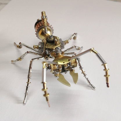 Steampunk 3D Metal Ant Assembly Model Kit - 190-Piece Puzzle 3D Puzzle Model Kit Diyengmod