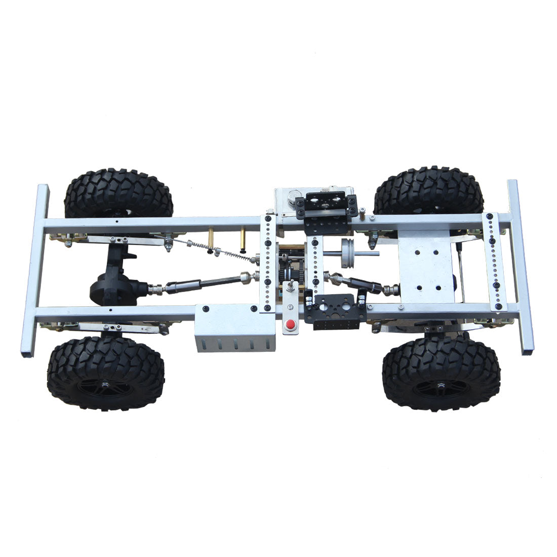 1:10 DIY RC Car Frame for TOYAN FS-L200 Gas-Powered Inline Engine Model - Custom Build Kit RC Car Diyengmod