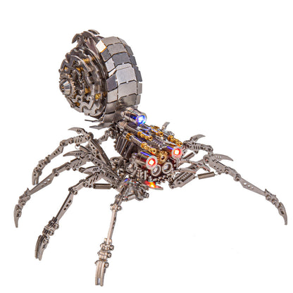 Metal Spider 3D Puzzle DIY Model Kit - 203-Piece Creative Gift 3D Puzzle Model Kit Diyengmod