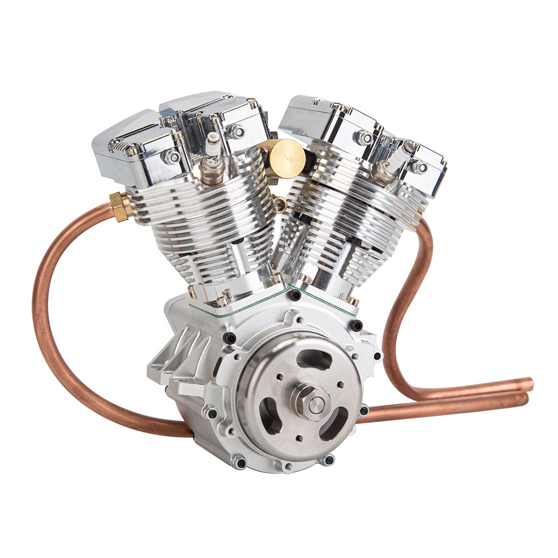 CISON V-Twin 2-Cylinder 4-Stroke Gasoline Engine Model - Panhead & Shovelhead Series for Motorcycle Enthusiasts Engine Models Diyengmod