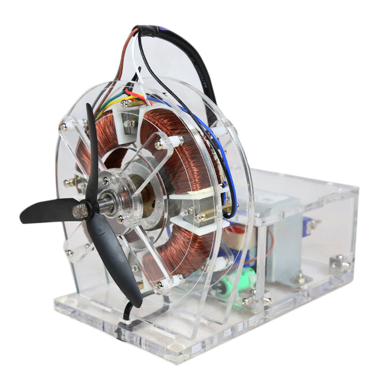 Innovative Brushless AC Asynchronous Motor Teaching Model - High-Tech Educational Toy Engine Models Diyengmod