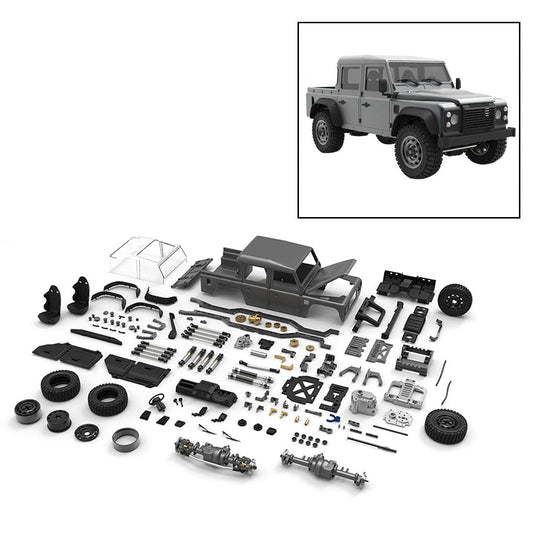 Capo CUB1 1:18 Scale 4WD Electric RC Crawler Pickup Truck Kit with Differential Lock and Gear Shifting RC Car Diyengmod