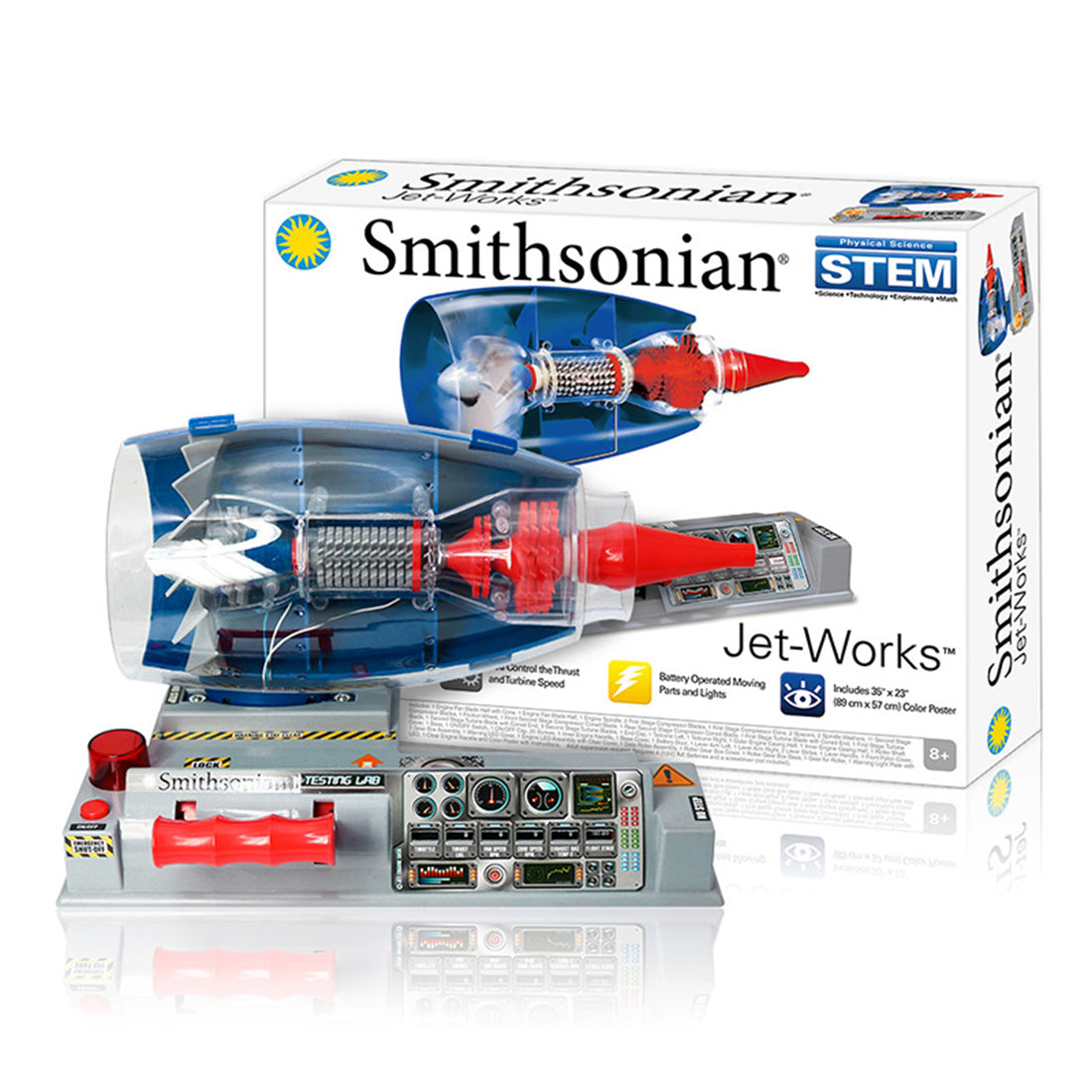 Aviation Innovator DIY Jet Engine Model Kit - Smithsonian Jet Works Sc ...