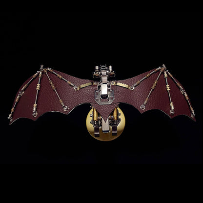 Steampunk 3D Bat Metal Model Kit - Creepy Halloween DIY Assembly Decor 3D Puzzle Model Kit Diyengmod