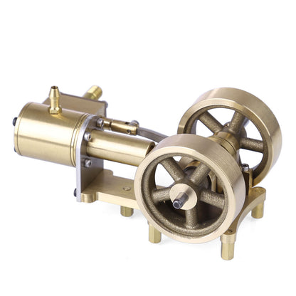 Miniature Double Flywheel Steam Engine Tractor - Unique Collectible Gift Steam Engine Diyengmod