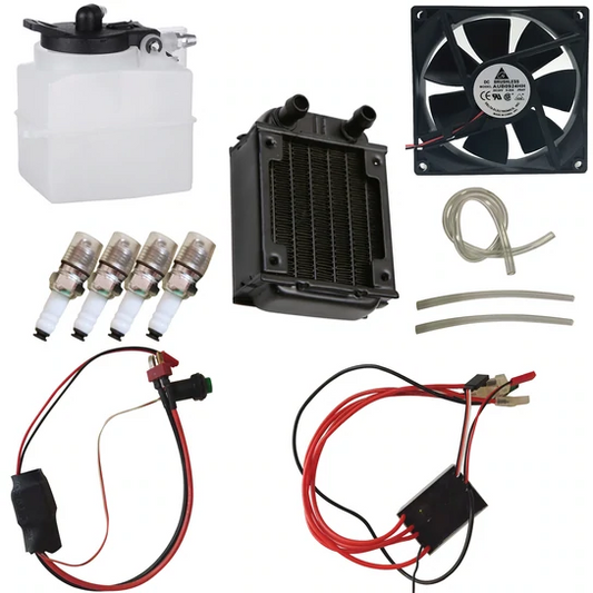 CISON L4-175 Engine Starter Kit with Spark Plugs and Cooling Components Accessories Diyengmod Old