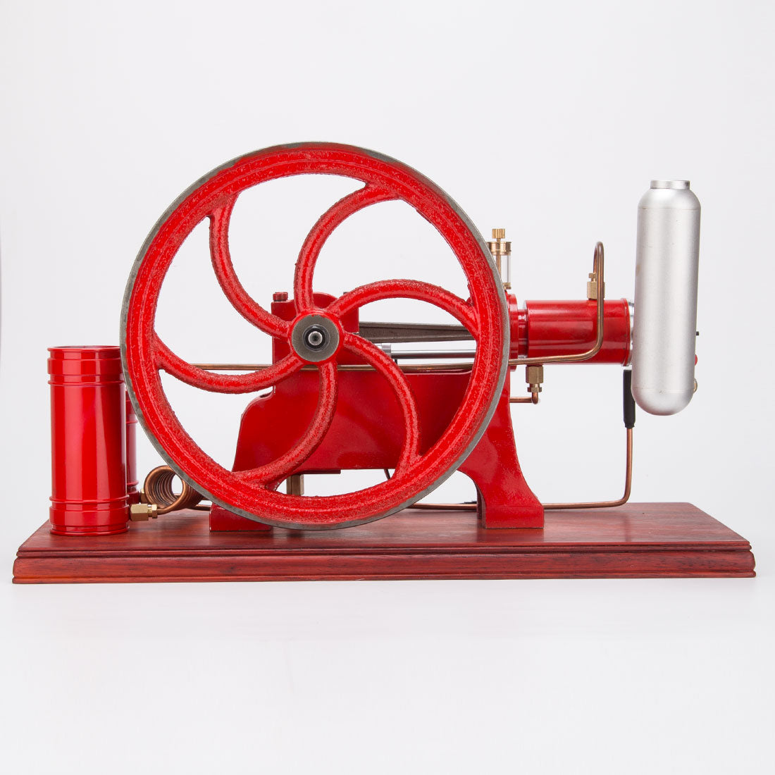 Antique Horizontal Water-Cooled 4-Stroke Hot-Bulb Engine Model for Collector's Display Engine Models Diyengmod