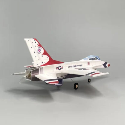 MinimumRC F-16 3-Channel Remote Control Mini Fixed-Wing Aircraft - DIY Model Kit RC Airplane Diyengmod