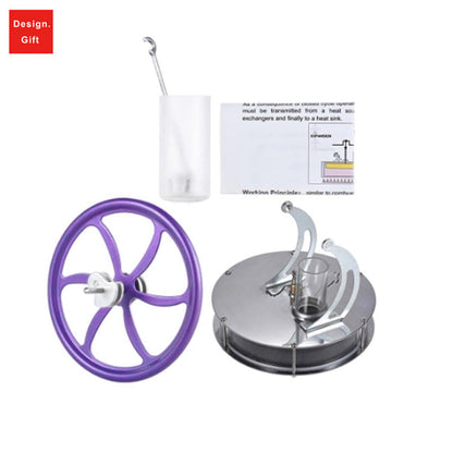 Elegant LTD Low-Temperature Stirling Engine Coffee Cup Model with Flywheel - Educational Toy for Science Enthusiasts Low Temperature Stirling Engine Diyengmod