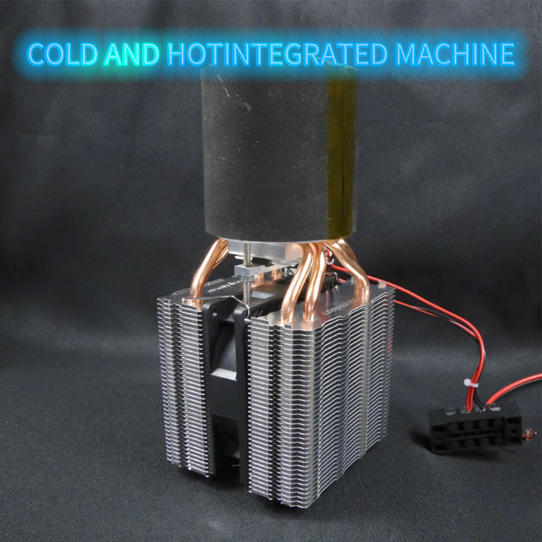 Mini Dual-Mode 12V Air Conditioner with Intelligent Temperature Control and Digital Display Engine Models Diyengmod