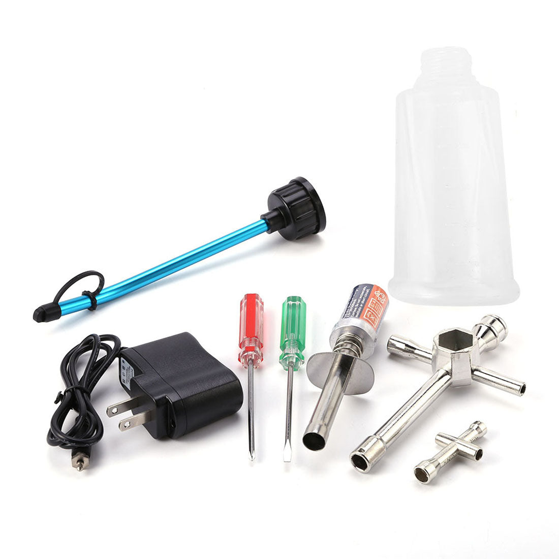 HSP Nitro RC Model Car Igniter Starter Kit for 1:8, 1:10, 1:16 - US Plug Accessories Diyengmod