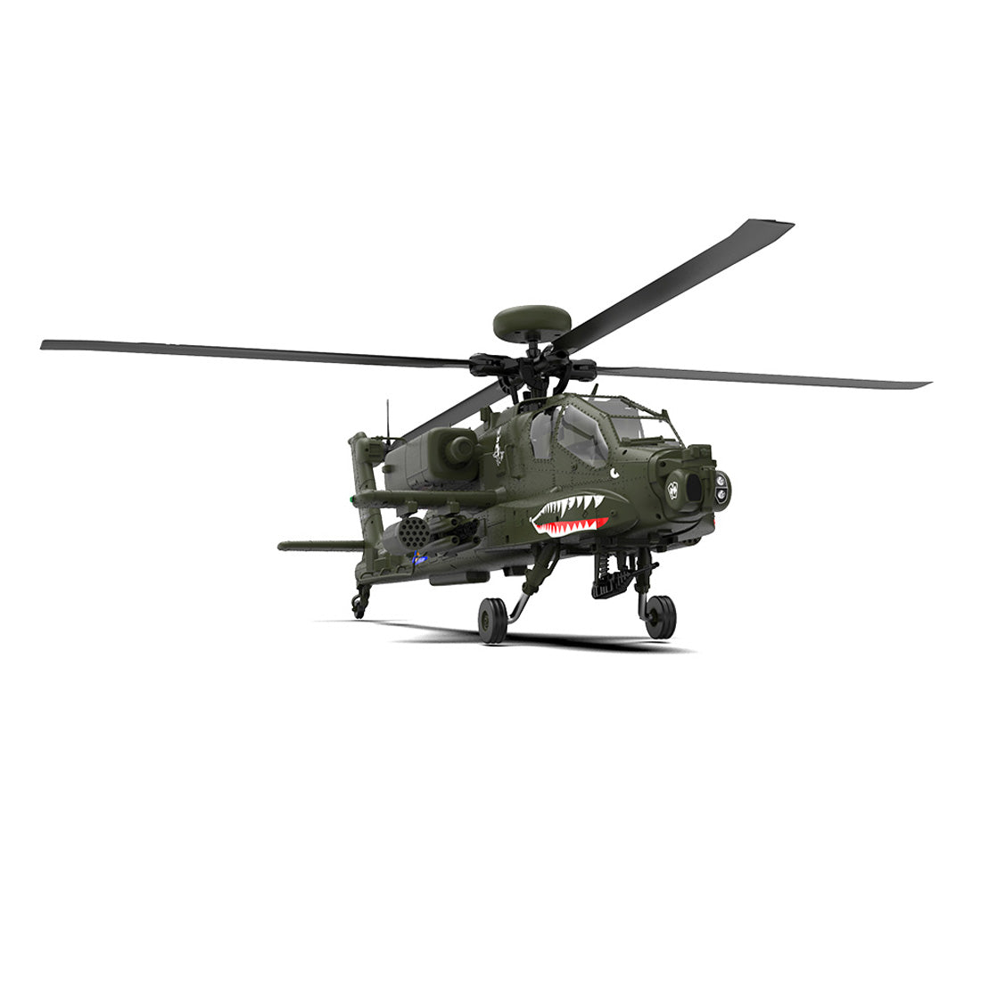 YU XIANG F11 AH-64 1/32 Scale 2.4G 6CH Ready-to-Fly Helicopter Model - DIY Eng Mod helicopter Diyengmod