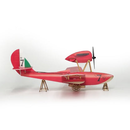 MinimumRC Macchi M-33 4CH Ready-to-Fly Mini RC Monoplane Airplane Model RC Airplane Diyengmod